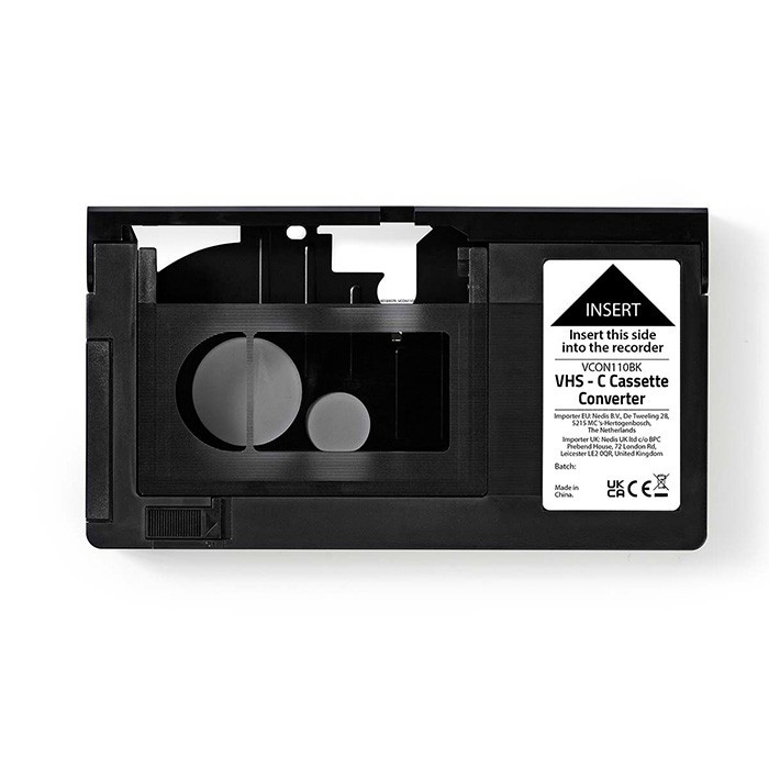 ΑΝΤΑΠΤΟΡΑΣ NEDIS VHS-C ΣΕ VHS VCON110BK