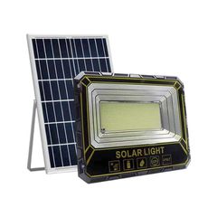 Ηλιακός προβολέας LED με πάνελ - 200W - IP67 - 434061