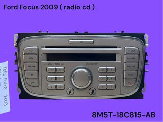 FORD FOCUS 2005-2011 ΜΕΤΑΧΕΙΡΙΣΜΕΝΑ ΑΝΤΑΛΛΑΚΤΙΚΑ ( κεντρική μονάδα ηχοσυστήματος ( πηγή ) radio - cd με κωδικό 8M5T-18C815-AB )