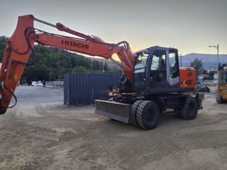 Εκσκαφέας Με Λάστιχα Hitachi 2012 ZX145W-3