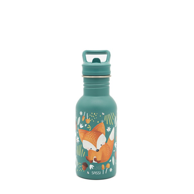 Sassi Παγούρι Ανοξείδωτου Ατσαλιού 500ml Crunchy the Fox