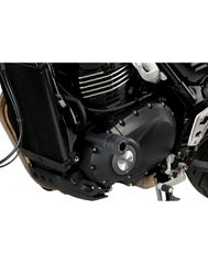 Puig Προστατευτικά Μανιτάρια Vintage 2.0 για Triumph Speed 400 / Scrambler 400 X 24-25 Black 22027N
