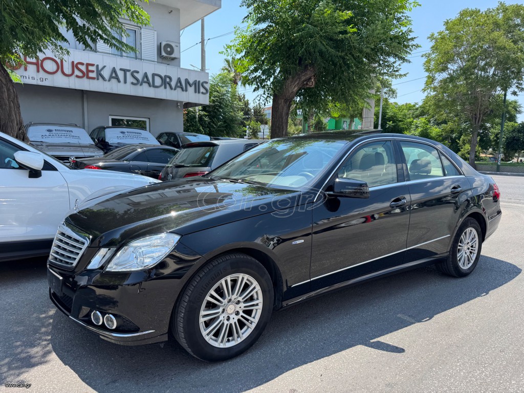 Mercedes-Benz E 200 2009 CGI 1.8 184HP ELEGANCE/AUTO/ΔΕΡΜΑ/OΡΟΦΗ/ΕΛΛΗΝΙΚΟ/63.000ΧΛΜ