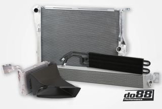 Κιτ Intercooler ΒΕΛΤΙΏΣΗΣ ΑΛΟΥΜΙΝΙΟΥ do88 MADE IN SWEDEN !BMW M3 E90/E92 DKG DCT Intercooler / Ψυγείο Νερού / Κιτ Ψυγείου Λαδιού