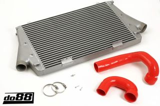 Κιτ Intercooler ΒΕΛΤΙΏΣΗΣ ΑΛΟΥΜΙΝΙΟΥ do88 MADE IN SWEDEN ! Opel Vectra C 2.0T 02-08 Κόκκινοι σωλήνες intercooler