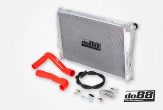 ΨΥΓΕΙΟ ΝΕΡΟΥ ΒΕΛΤΙΏΣΕΙΣ ΑΛΟΥΜΙΝΙΟΥ do88 MADE IN SWEDEN ! BMW M3 E46 Ψυγείο Αλουμινίου, Κόκκινος Σωλήνας