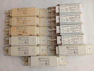 11 ΜΠΑΛΑΣΤ (4 ELEKTRONIK GERA TRI-50-901 50W & 7 SCHWABE L65-863H/L58-863H)