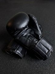 Γάντια Πυγμαχίας Force 1 (Μαύρα) - 12oz-thumb-1