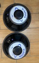 Ζευγάρι Μεγάφωνα Eminence Kappa-15LFA (15" / 600W RMS / 8Ω) – Άριστη Κατάσταση