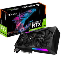 Gigabyte AORUS GeForce RTX 3060 Ti MASTER 8G με LCD οθόνη (δεκτός έλεγχος)