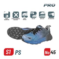 BORMANN Pro BPP8175 Παπούτσι Ασφαλείας S1PS ATLANTIC No 45
