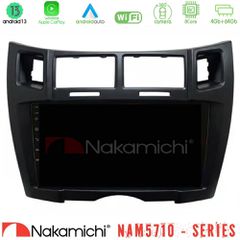 Nakamichi NAM5710 Series 8Core Android13 4+64GB Toyota Yaris Navigation Multimedia Tablet 9 (Μαύρο Χρώμα) | Pancarshop
