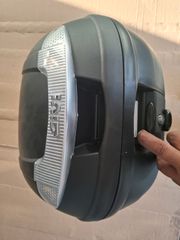 Givi Vision Monolock Μπαγκαζιέρα Μοτοσυκλέτας 34lt Μαύρη