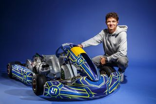 Go Kart TonyKart 2024 Lando noris 2024 kz