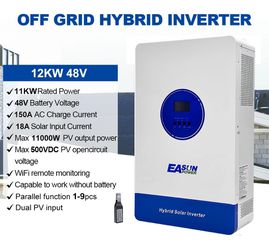 Υβριδικό Inverter MPPT 12KW με WiFi