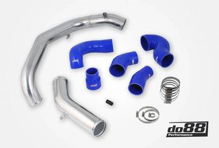 do88 MADE IN SWEDEN ! Σωλήνες πίεσης Do88, υπερσυμπιεστή Volvo S60/V70n, μπλε σωλήνες, 03-07