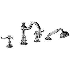 Horus Montmartre Classic Collection - 4 Hole Deck Bath / Shower Set - Polished Nickel 50.466-NB
