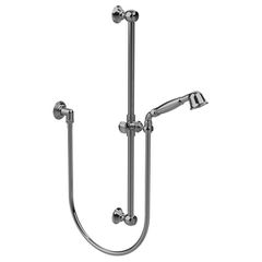 Horus Elsa Softness and Shyness Elsa Classic Collection - Wall Shower Set with Rail, Flexible Hose and Handspray - Matt Nickel 04.532-NM