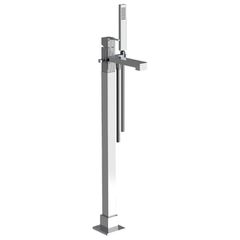 Horus Myriad Contemporary Collection - Complete Mixer + Pipes for Free Standing Bath - Private: Chrome / Myriad 55.798-CH
