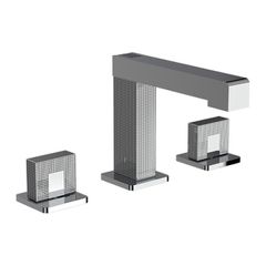 Horus Myriad Contemporary Collection - 3 Hole Lever Basin Mixer with up and down Drain - Private: Chrome / Myriad 55.260-CH
