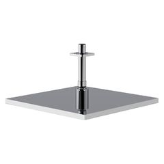 Horus Naja Contemporary Collection - Stainless Steel Shower Head 250 X 250 Mm, Thickness 14 Mm / Ceiling Installation - Matt Black 43.538-NO