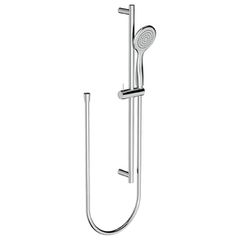 Horus Naja Contemporary Collection - Shower Rail with Handshower on Silding Support and Flexible Hose - Matt Black 48.542-NO