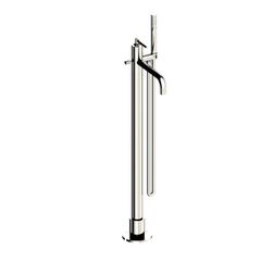 Horus Minoé Contemporary Collection - Complete Exposed Thermostatic Wall Bath-shower Mixer - Satin Brass 47.799-LS
