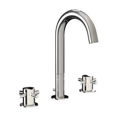 Horus Minoé Contemporary Collection - 3 Hole Basin Set - Satin Brass 47.260-LS