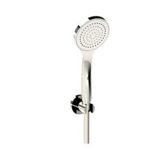 Horus Canopée Contemporary Collection - Shower Rail with Brass Handshower on Sliding Part and Flexible Hose - Matt Black 60.582-NO