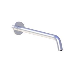 Horus Nouvelle Vague “part of Contemporary Collection - Wall Arm L. 300 Mm + Round Design Flange - Satin Brass 92.547-LS