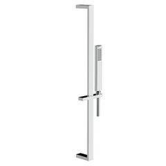 Horus Echo Equinox316 Collection - Shower Rail with Brass Handshower and Flexible Hose - Matt Black 43.541-NO