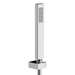 Horus Echo Equinox316 Collection - Wall Hook with Brass Handshower and Flexible Hose - Metal Gun 43.589-CF