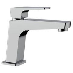 Horus Echo Equinox316 Collection - Single Lever Basin Mixer with up and down Drain - Satin Brass 43.789.E2-LS