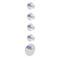 Horus Minoé Contemporary Collection - Trim for Thermostatic Mixer - Satin Brass 47.524-LS