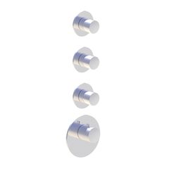 Horus Minoé Contemporary Collection - Trim for Thermostatic Mixer - Satin Brass 47.523-LS