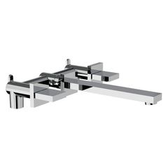 Horus Philae Equinox316 Collection - Concealed Wall 3 Hole Basin Set - Satin Brass 80.263.E2-LS