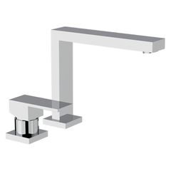 Horus Philae Equinox316 Collection - 2 Hole Basin Mixer - Satin Brass 80.707.E2-LS