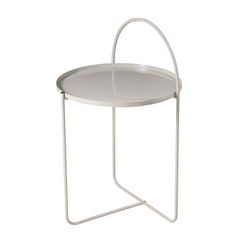 Side Table Μεταλλικό Φ40x65cm Sand MRShome DF-0035000