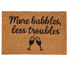 Πατάκι Εισόδου 40x60cm ''More bubbles, less troubles'' MRShome DF-0007002