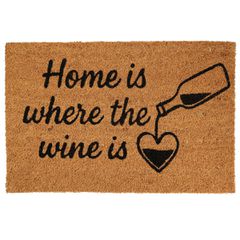 Πατάκι Εισόδου 40x60cm ''Home is where the wine is'' MRShome DF-0007001