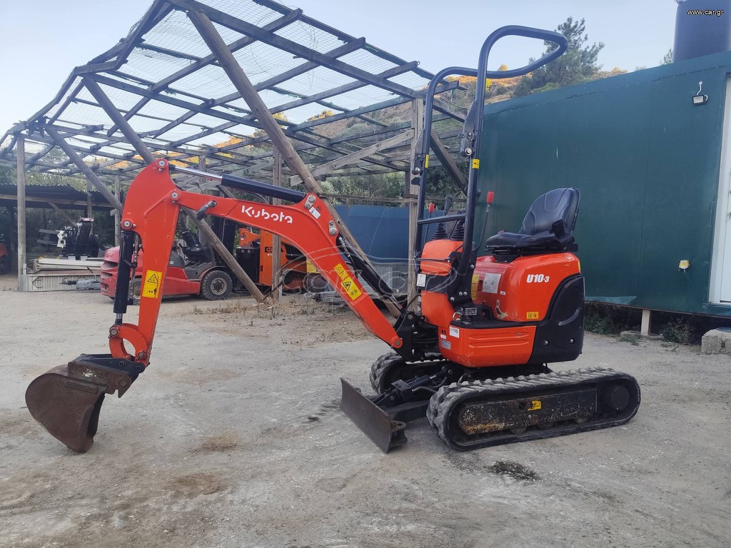 Εκσκαφάκι (διαβολάκι) Kubota 2019 U10-3