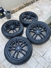 Ζαντολάστιχα Dezent 17” με χειμερινά λαστοιχα Continental 5χ112