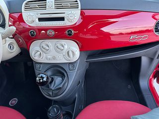 Fiat 500 2014 LOUNGE TWIN AIR 500/Ημιδερματινα/Χρωμα Corallo Red-thumb-65