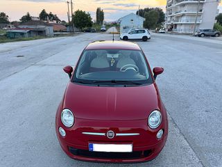 Fiat 500 2014 LOUNGE TWIN AIR 500/Ημιδερματινα/Χρωμα Corallo Red-thumb-2