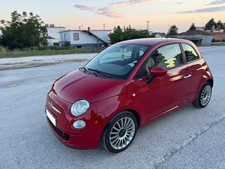 Fiat 500 2014 LOUNGE TWIN AIR 500/Ημιδερματινα/Χρωμα Corallo Red-thumb-5