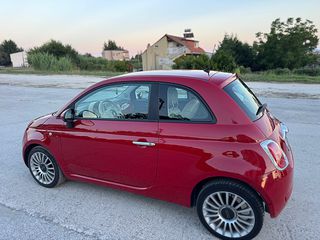 Fiat 500 2014 LOUNGE TWIN AIR 500/Ημιδερματινα/Χρωμα Corallo Red-thumb-8