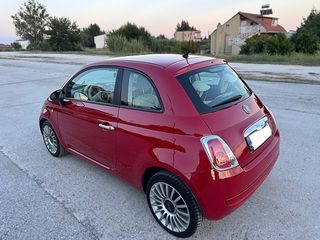 Fiat 500 2014 LOUNGE TWIN AIR 500/Ημιδερματινα/Χρωμα Corallo Red-thumb-9