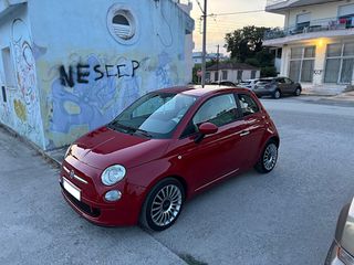 Fiat 500 2014 LOUNGE TWIN AIR 500/Ημιδερματινα/Χρωμα Corallo Red-thumb-37