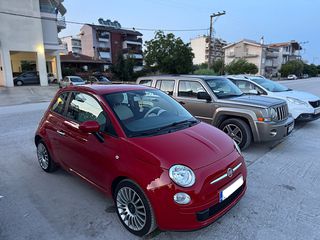 Fiat 500 2014 LOUNGE TWIN AIR 500/Ημιδερματινα/Χρωμα Corallo Red-thumb-40