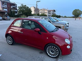 Fiat 500 2014 LOUNGE TWIN AIR 500/Ημιδερματινα/Χρωμα Corallo Red-thumb-41